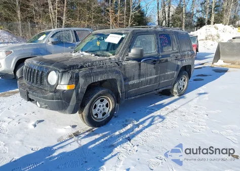 2016 Jeep Patriot Sport из США, поврежденный, VIN 1C4NJPBA4GD512610